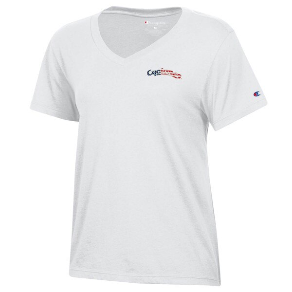 Champion Women's Patriotic Script Short Sleeve T-Shirt vendor image